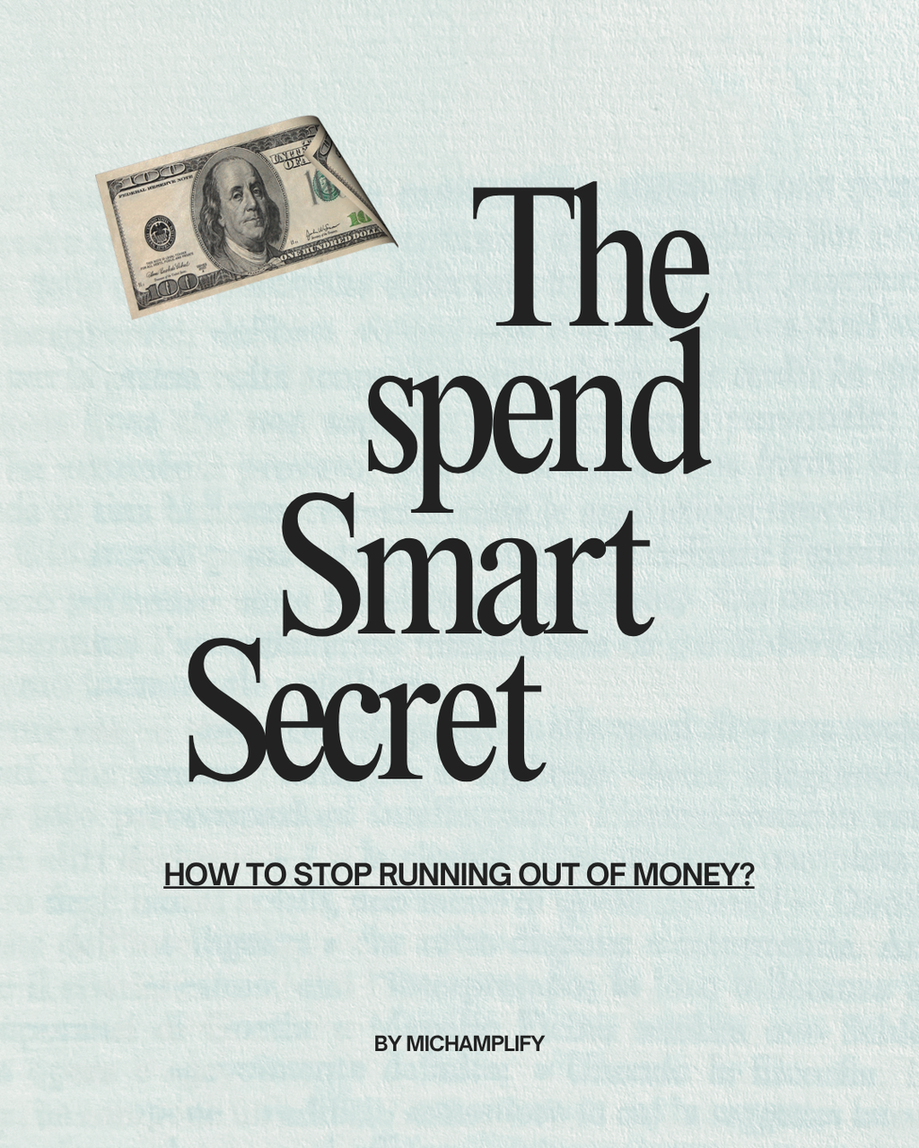 The Spend Smart Secret Ebook